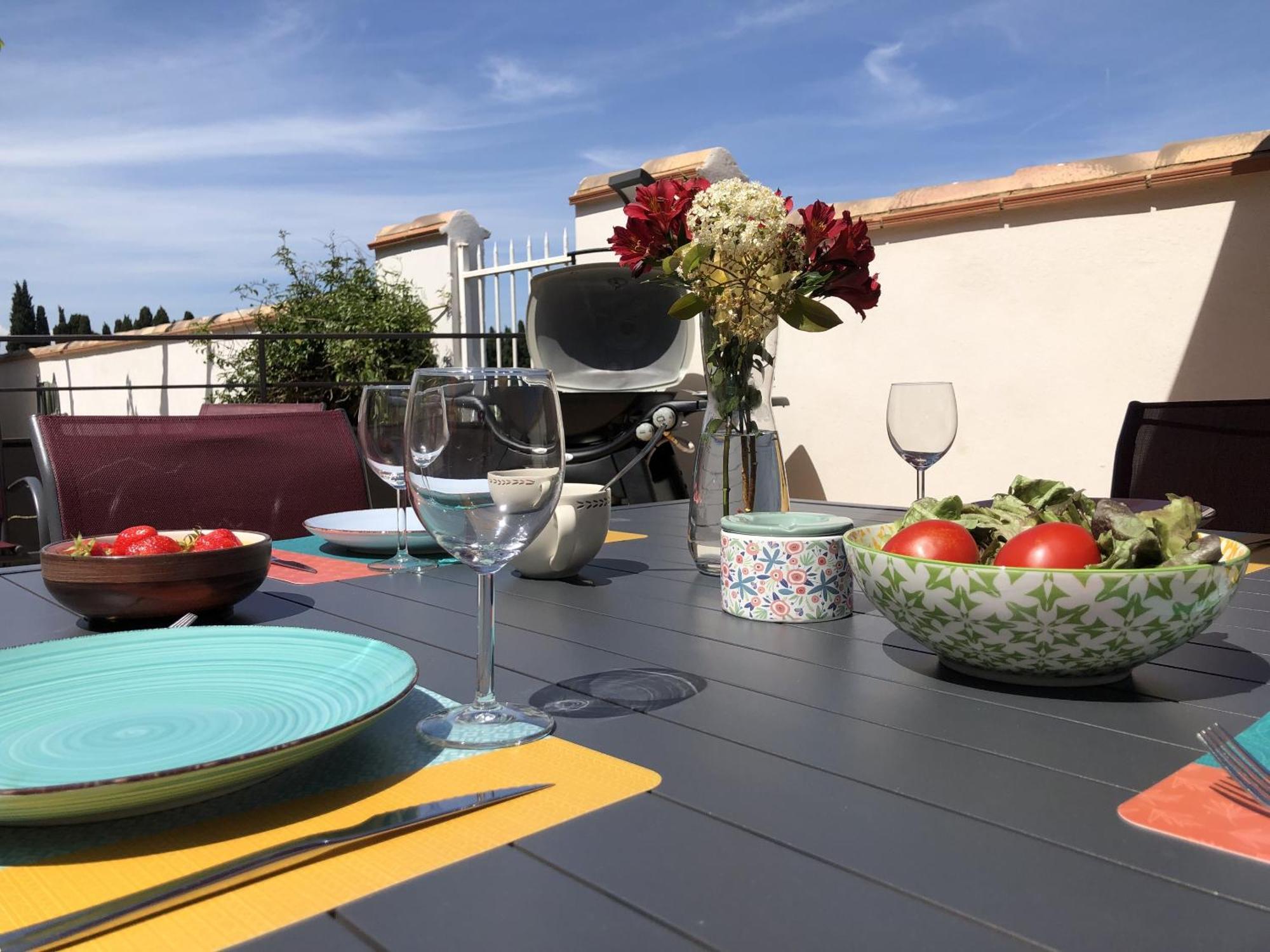 Gites La Catalane Theza Kamer foto