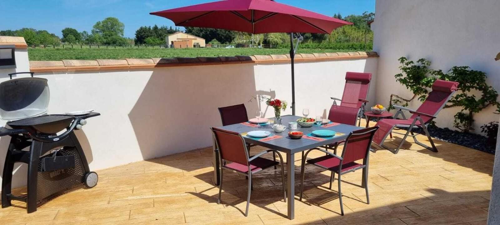 Gites La Catalane Theza Kamer foto