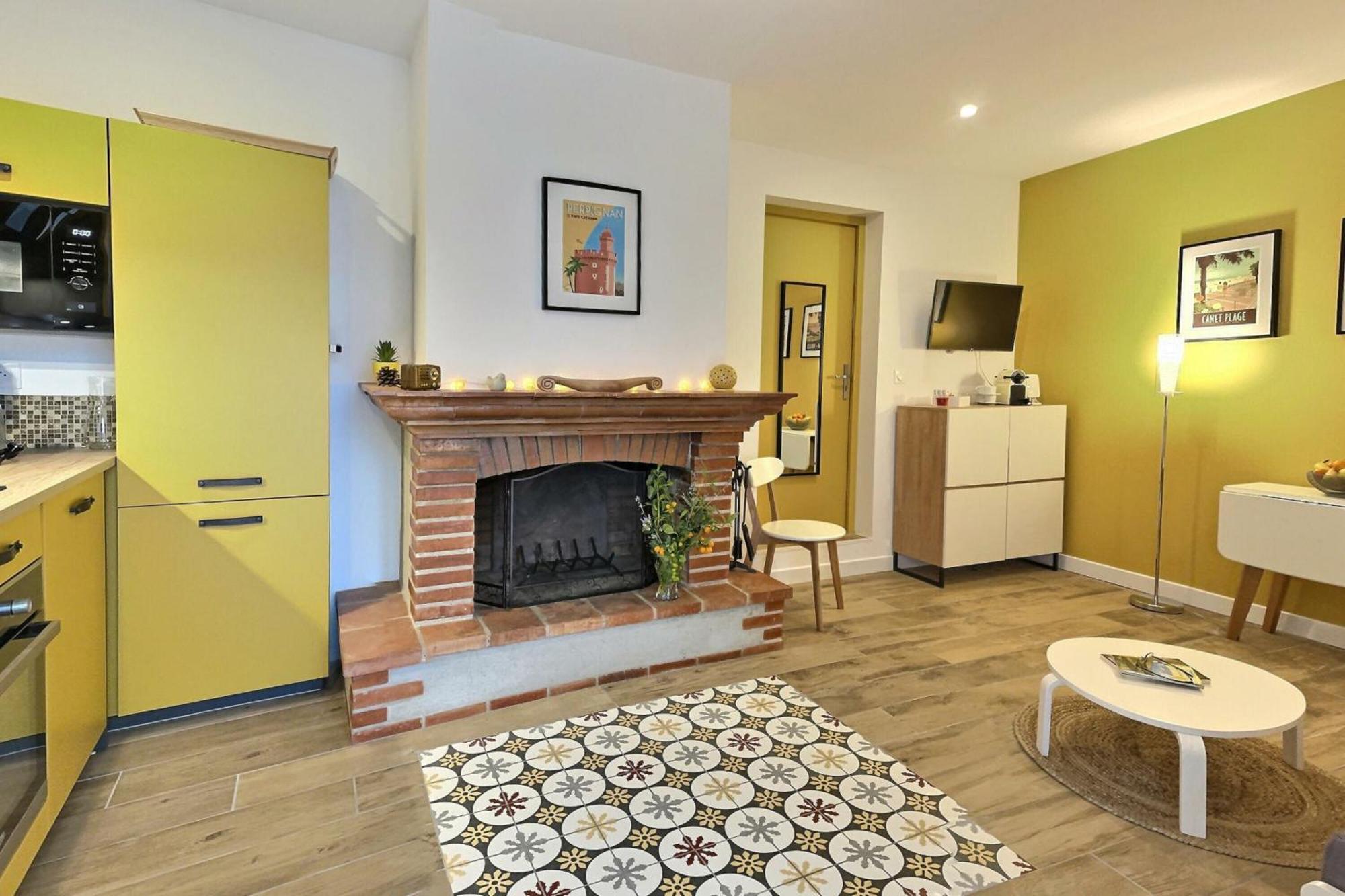 Gites La Catalane Theza Kamer foto
